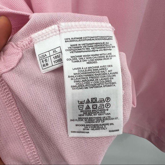 Brooks Brothers supima cotton purple tee shirt size XL - Picture 12 of 12